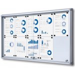 Jansen Display interiérová vitrína 10 x A4 – Zboží Živě