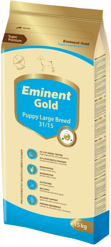 Eminent Gold Puppy Large Breed 31/15 2 x 15 kg