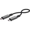 usb kabel Xtorm LQ48028 LINQ USB4 PRO, 0,3m, šedý