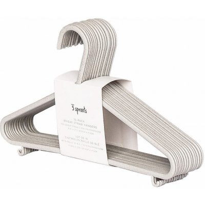 3 Sprouts Ramínka Wheat Straw 15 ks Gray – Zboží Dáma