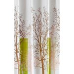 Aqualine polyester bílá/zelená strom ZP009 180 x 200 cm – Zboží Dáma