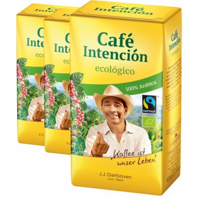 CAFÉ Intención FAIRTRADE ecológico & BIO mletá 0,5 kg