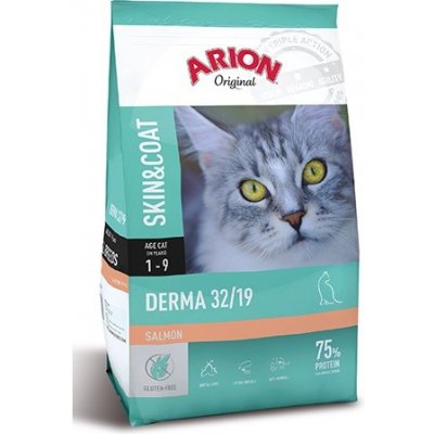 Arion Original Cat Derma 7,5 kg – Zboží Mobilmania