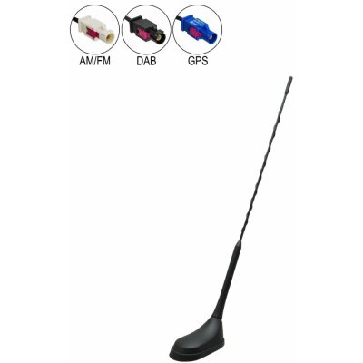Triplex AM-FM / DAB-DAB+ / GPS anténa Calearo | Zboží Auto