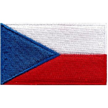 Nášivka Česká vlajka 6 cm x 3,5 cm