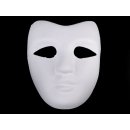 maska na obličej bílá