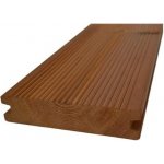 Thermoborovice terasové prkno 26x118x3900 mm hladká/jemná drážka – Zboží Mobilmania