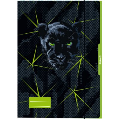 Herlitz Desky s gumou A3 Puma – laminované, s chlopněmi – Zboží Mobilmania