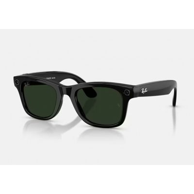Meta Ray-Ban Wayfarer Gen2 Standard, Shiny Black, Clear/Graphite Green Transitions 4012601/1M50 – Zboží Živě