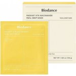 BIODANCE Radiant Vita Niacinamide Real Deep Mask Rozjasňující maska s niacinamidem a ananasem 34 g – Zboží Dáma