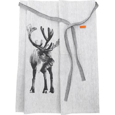 Lapuan Kankurit Zástěra Karhu šedo-černá – Zboží Dáma