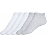 Esmara dámské nízké ponožky 5 párů bílá/šedá – Sleviste.cz