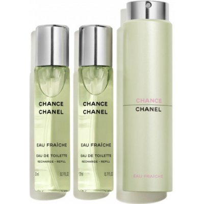 Chanel Chance Eau Fraîche toaletní voda dámská 3 x 20 ml – Hledejceny.cz