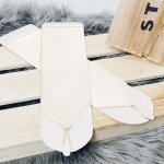 RB nakuplevne Společenské rukavice hladké krémové, 30 cm, na prst – Zboží Dáma