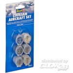 REVELL Sada barev Aqua Color 39072 Civilian Aircraft Set – Zboží Dáma