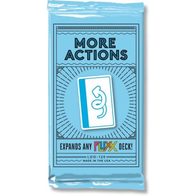 Looney Labs More Actions Expansion for Any Fluxx Deck – Zboží Živě