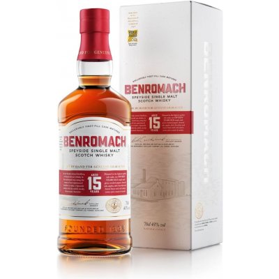 Benromach 15y 43% 0,7 l (holá láhev) – Hledejceny.cz