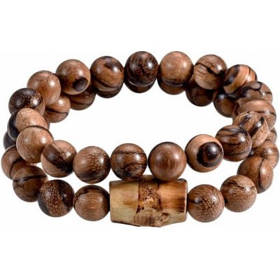 Nefertitis Sada náramků z dřevěných korálků NF37083 – Sleviste.cz