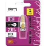 Emos LED žárovka Classic JC 1,9W 12V G4 neutrální bílá – Hledejceny.cz