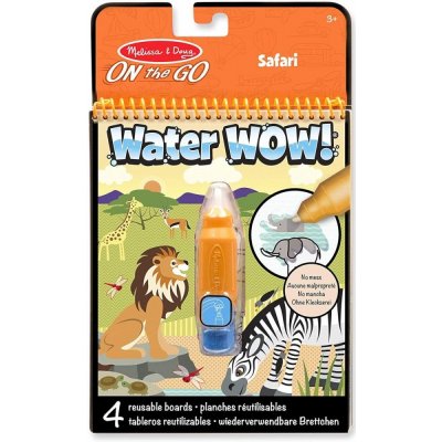 Melissa & Doug Water WOW Kouzlení vodou SAFARI – Hledejceny.cz
