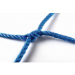 Šplhací síť Multifil PP 16 mm oko 30 cm zapletený spoj modrá – Sleviste.cz