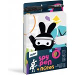 Blok s magnetem SPY NOTES černý – Zboží Dáma