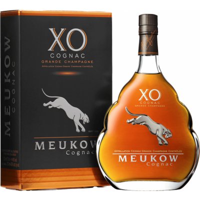Meukow XO Grande Champagne 40% 0,7 l (kazeta) – Zboží Dáma