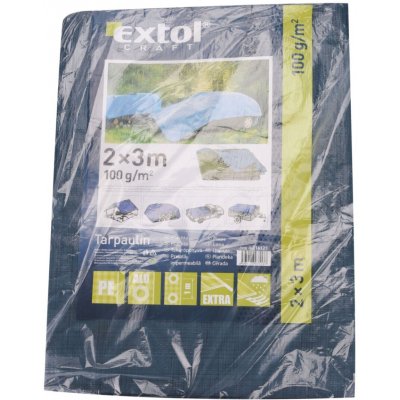 Extol Craft 16121 plachta 2 x 3 m 100 g/m² – HobbyKompas.cz