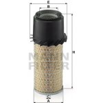 MANN FILTER Vzduchový filtr C 1188 x – Hledejceny.cz