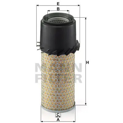 MANN FILTER Vzduchový filtr C 1188 x – Hledejceny.cz