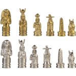 Kovové šachové figurky Egyptské mini – Zboží Mobilmania
