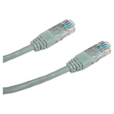 Datacom 1539 Patch kabel UTP CAT5E, křížený, 3m, šedý – Zboží Živě