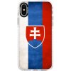 Pouzdro a kryt na mobilní telefon Apple Pouzdro iSaprio Slovakia Flag Apple iPhone X