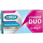 Corega Fixační krém pro zubní náhrady Original extra silný 2 x 40g – Hledejceny.cz