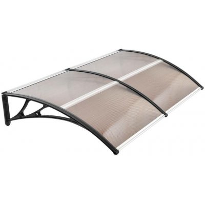 ALDOTRADE dveřní vchodová stříška Standart 100x200 cm čirá – Sleviste.cz