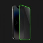 Picasee ochranné tvrzené sklo se svítícím rámečkem pro Apple iPhone 7 Plus - Zelená P2469 – Zboží Živě