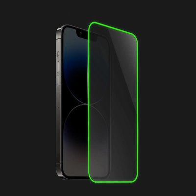 Picasee ochranné tvrzené sklo se svítícím rámečkem pro Apple iPhone 7 Plus - Zelená P2469 – Zboží Živě