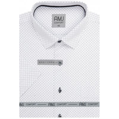 AMJ Slim Fit Comfort pánská košile krátký rukáv VKSBR 1443 – Hledejceny.cz