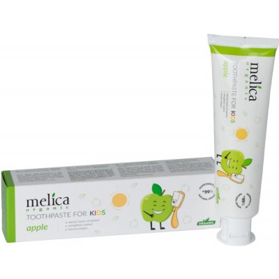 Melica Organic jablko pro děti bez fluoru 100 ml – Hledejceny.cz