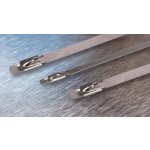 WAPRO WTM-BL-200ST Stahovací pásky s kuličkovým zámkem BALL LOK, 201 x 4,6 mm – Zboží Dáma