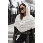 Fashionweek dámská čepice jako kapuce s trubkovým šátkem 2W1 JK-Samira Béžový – Hledejceny.cz