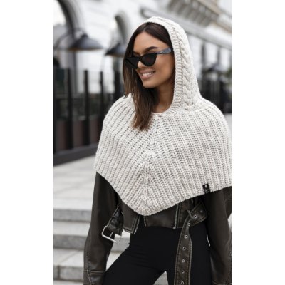 Fashionweek dámská čepice jako kapuce s trubkovým šátkem 2W1 JK-Samira Béžový – Hledejceny.cz