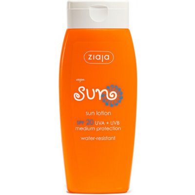 Ziaja Voděodolné mléko na opalování SPF 20 Sun 150 ml