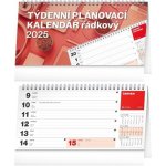 NOTIQUE Stolní Plánovací řádkový 25 x 12,5 cm 2025 – Zboží Mobilmania