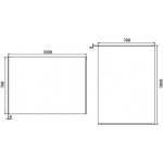 NIMCO 100 x 70 cm ZP 9004 ZP9004 – Hledejceny.cz