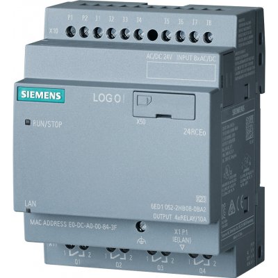 PLC LOGO! 24 RCEo (6ED1052-2HB08-0BA2) Siemens – Hledejceny.cz