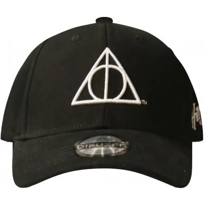 CurePink Harry Potter Relikvie smrti černá [BA326736HPT] – Zboží Mobilmania