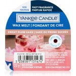 Yankee Candle Sweet Plum Sake vonný vosk do aromalampy 22 g – Sleviste.cz