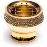 Mani Bhadra Kadidelnice zlatá 6x5cm – Zboží Dáma