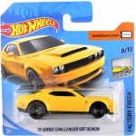 Mattel Hot Wheels 18 Dodge Challenger SRT Demon Yellow – Zboží Dáma